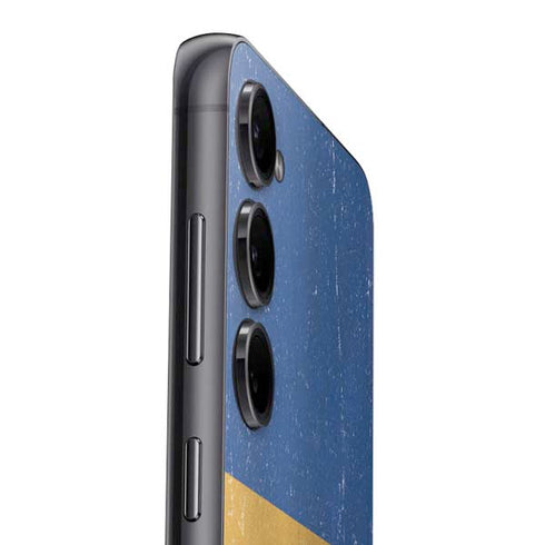 Barbados Flag Distressed Galaxy S25 Plus Skin